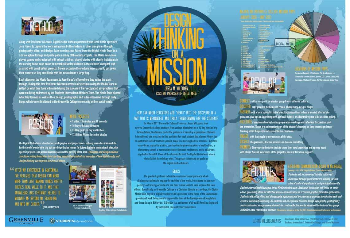 Design on a Mission Research Poster